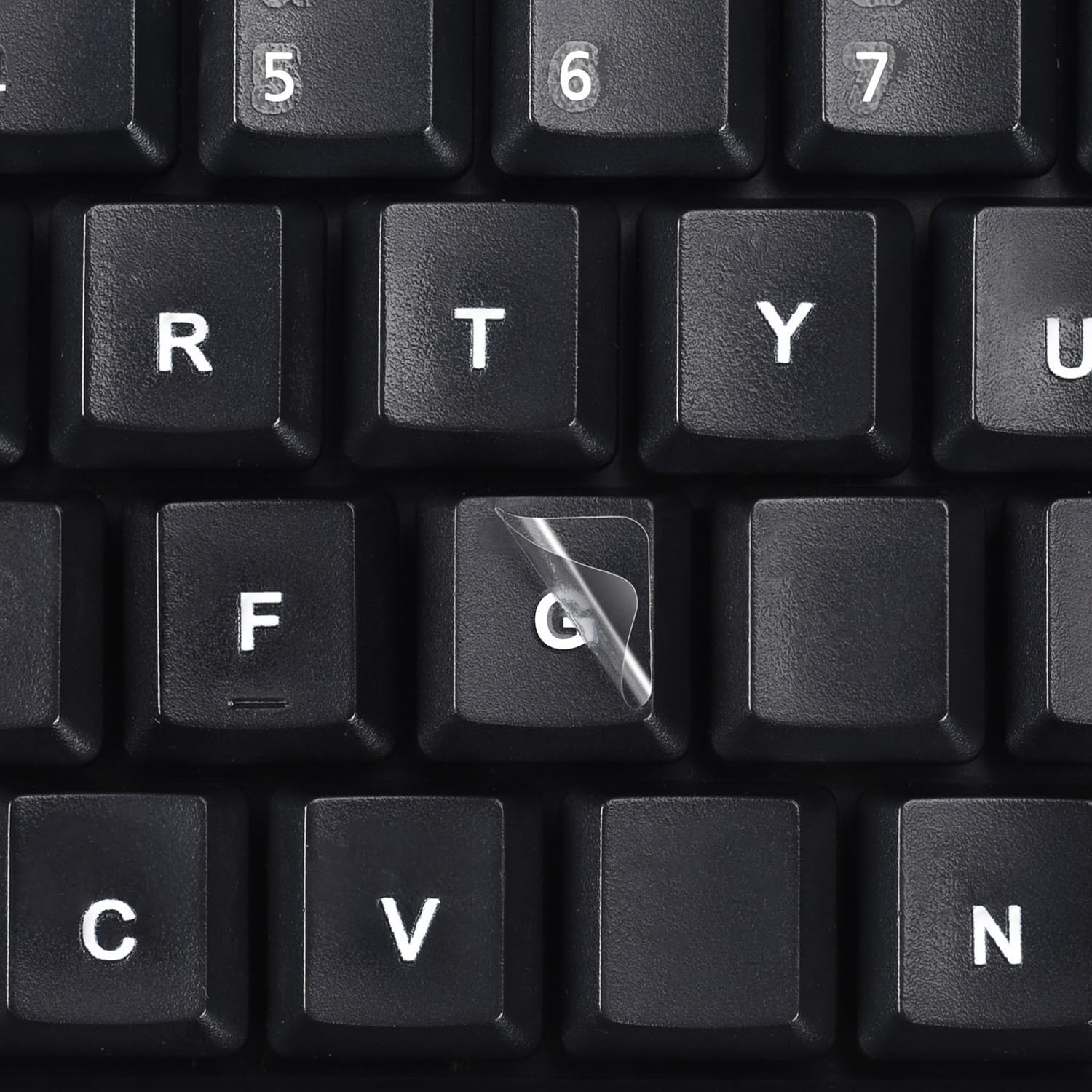 2PCS English Keyboard Letter Stickers 3D Keypad Letters Replacement Sticker | fo