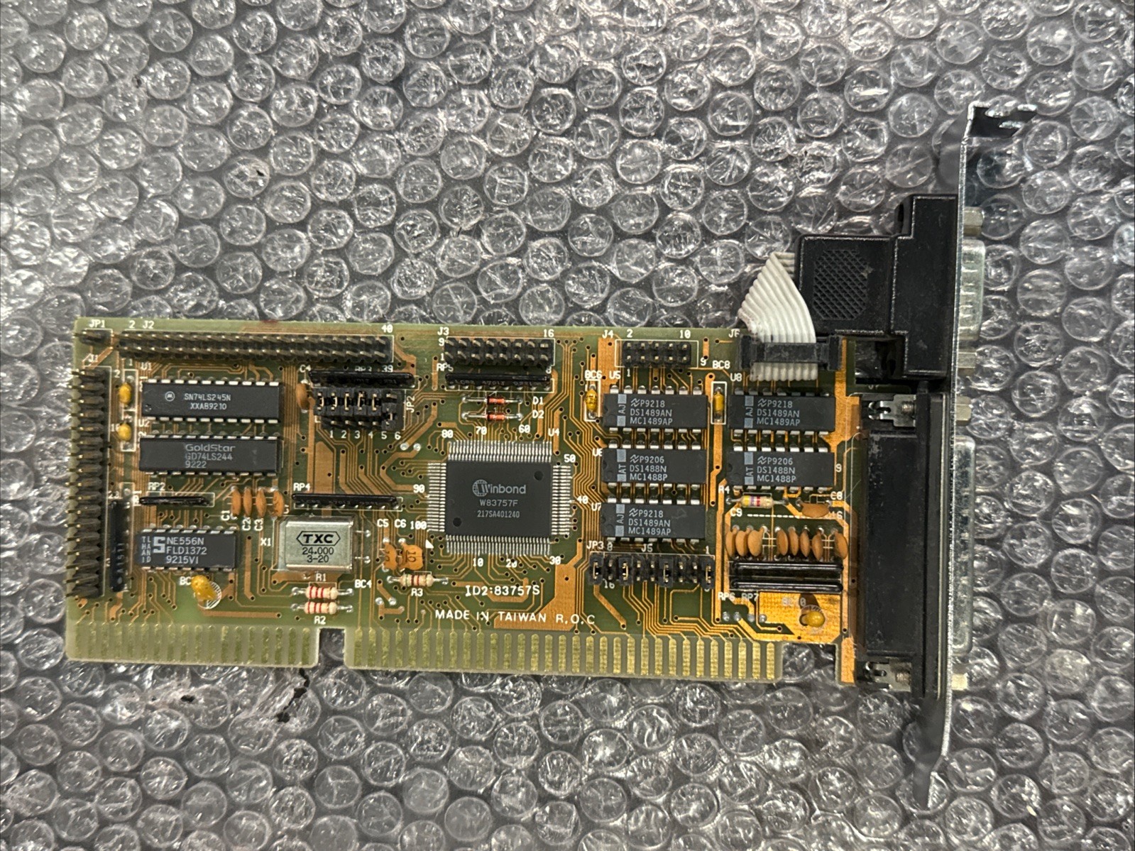 Vintage ISA Controller Card - ID2: 83757S - Magitronic 617 Tested