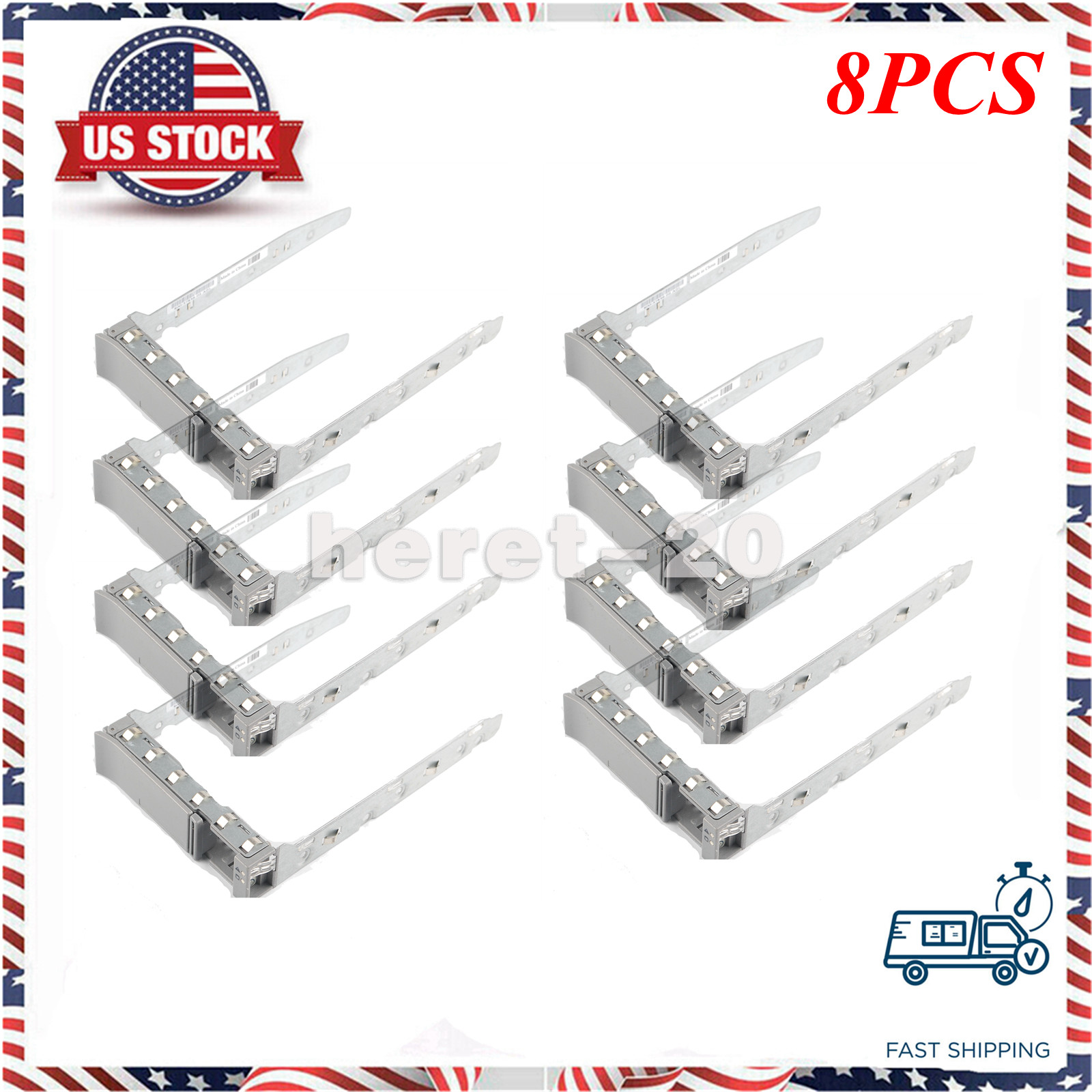 8PCS For Cisco UCS C220 C240 M3 3.5''LFF  SAS SATA Hard Drive Caddy 800-37836-01