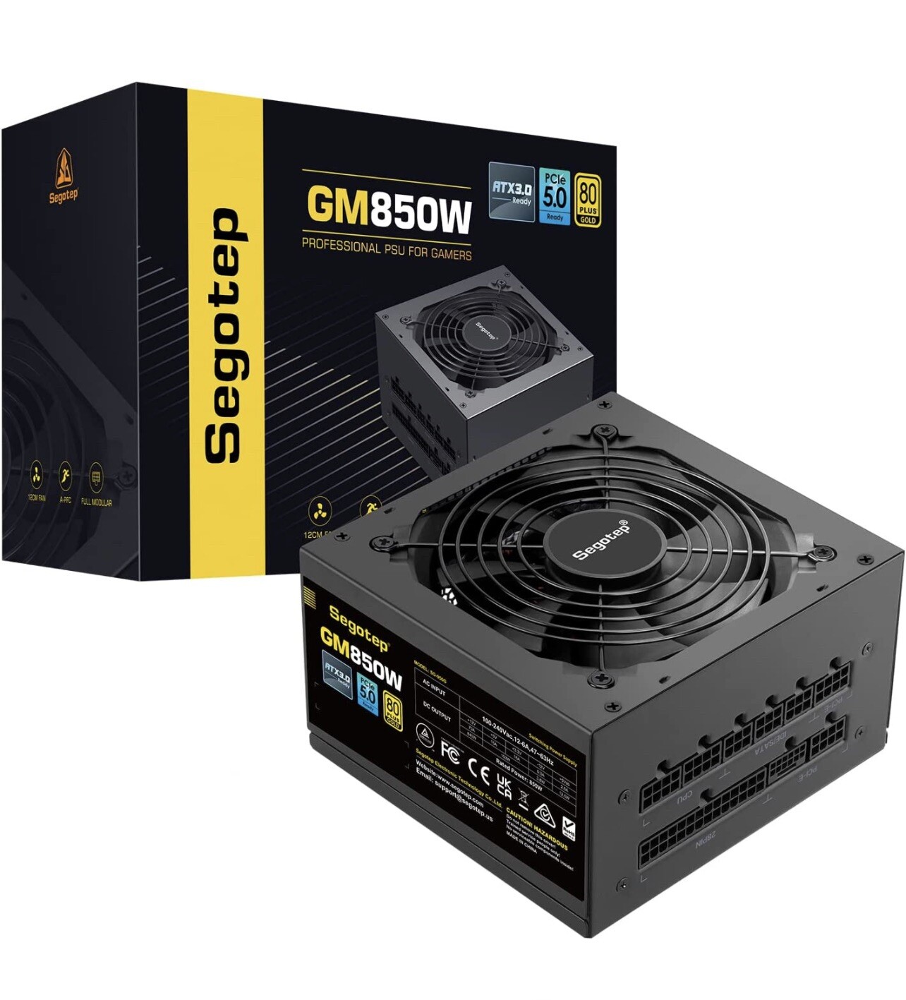 Segotep PROFESIONAL PSU FOR GAMERS GM850W