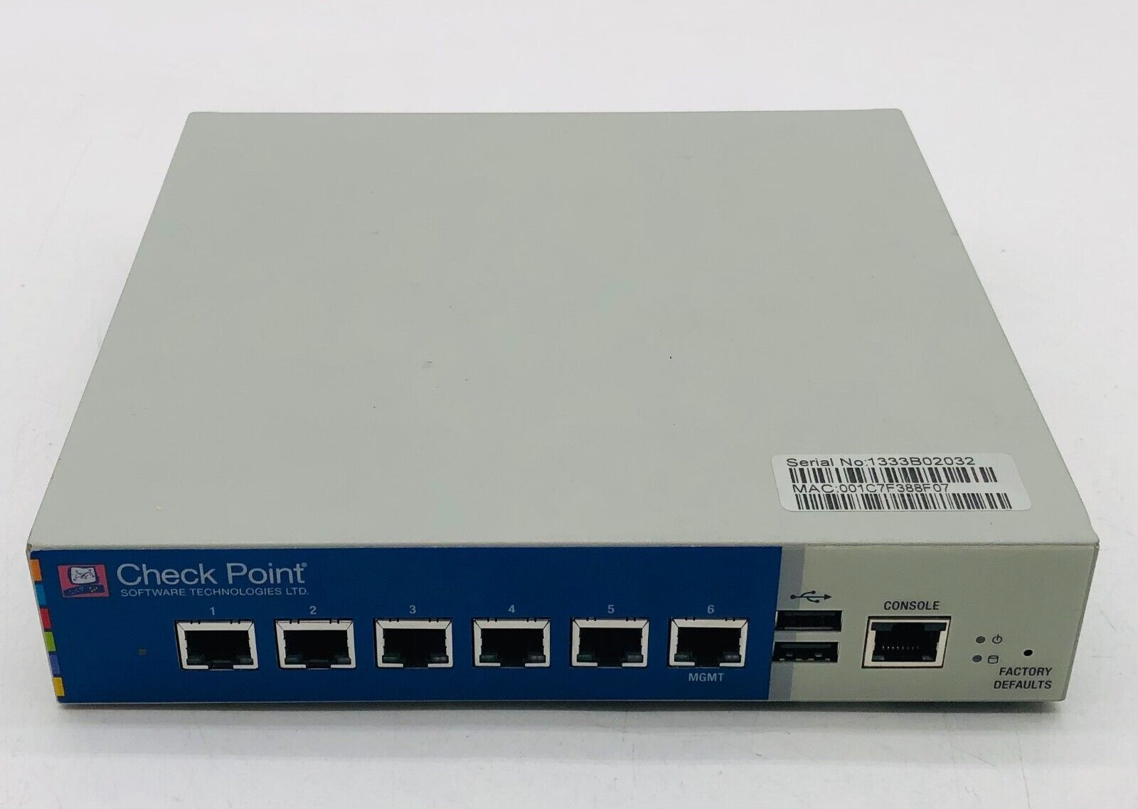 CHECK POINT T-110 6-PORT GIGABIT SECURITY ROUTER