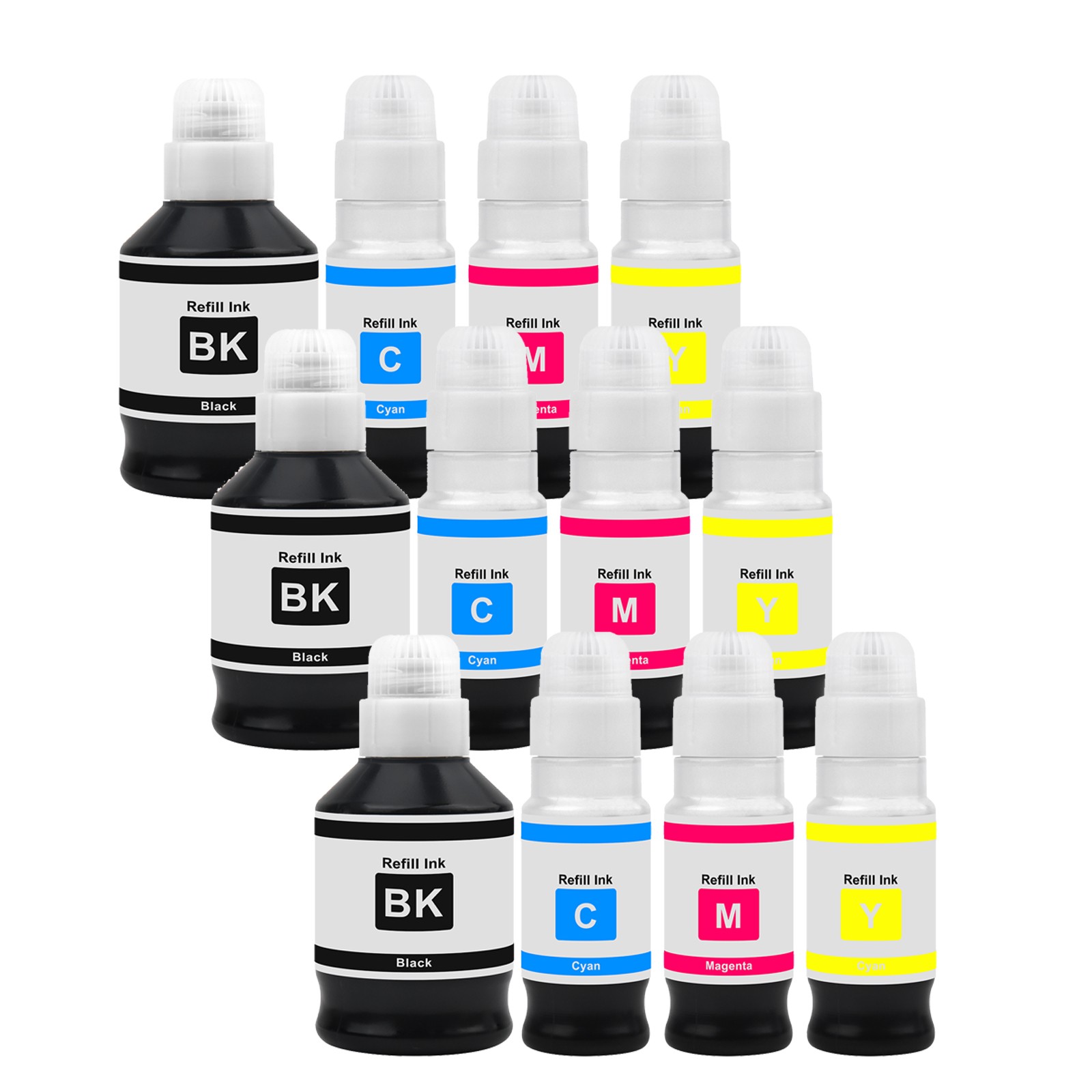 3Sets GI-21 G3260 G3270 Ink Bottles Compatible for Canon G3260 G3270 G4270 G2260