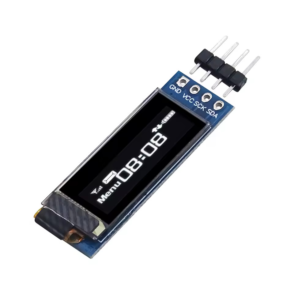 Gotek OLED IIC I2C 0.91" 128x32 LCD Display Module 3.3V-5V White
