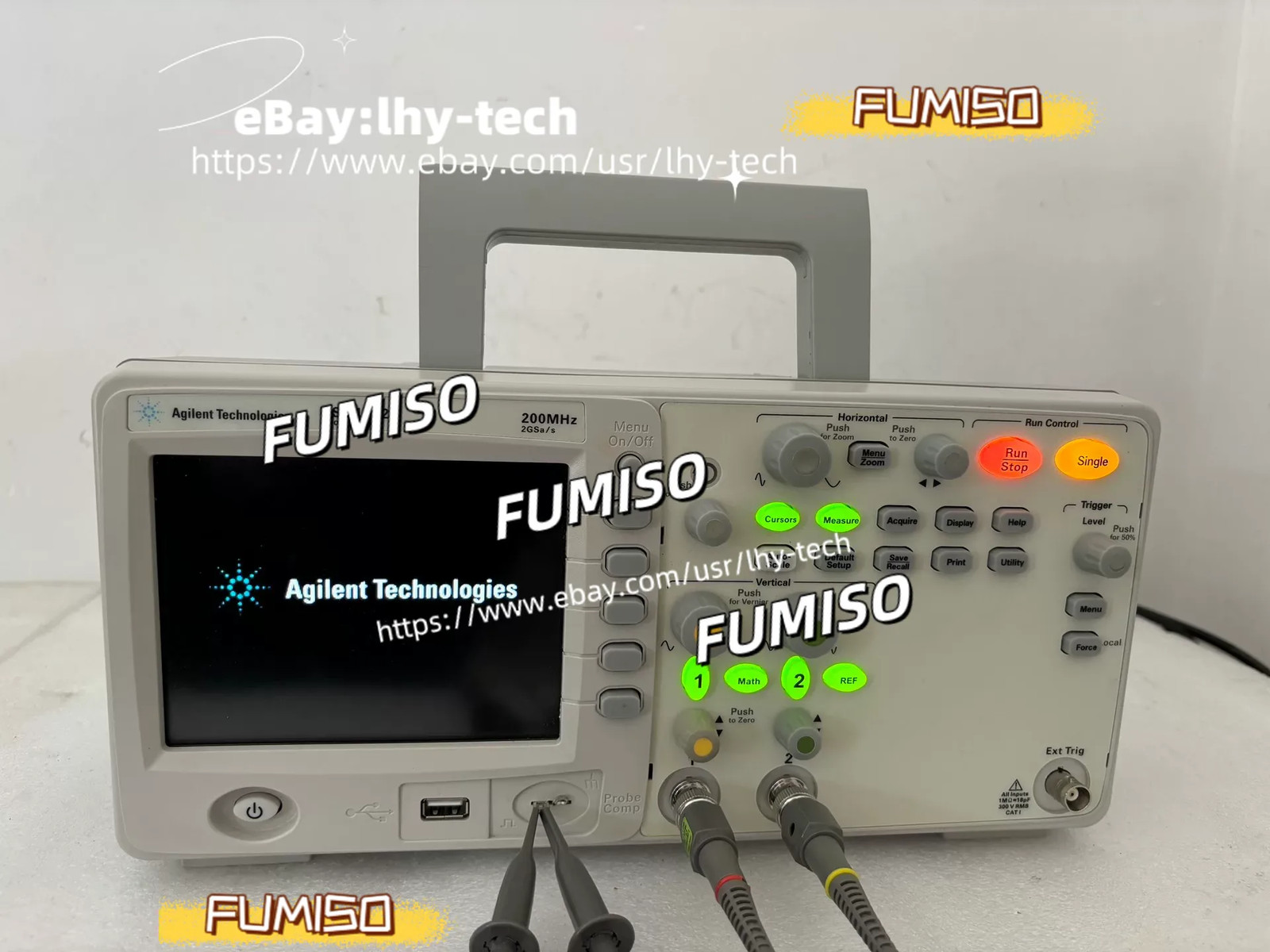 1 pc Agilent DSO 1022A 200MHz Oscilloscope&lhy