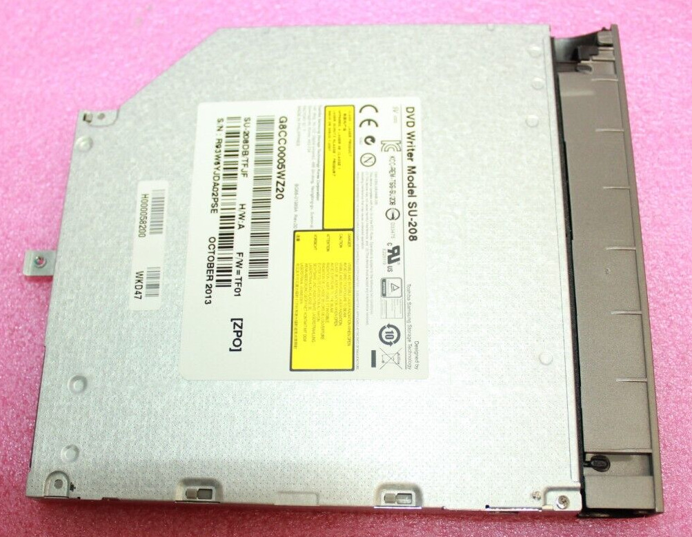 Genuine Toshiba P55-A P55-A5312 Sata DVD +/-RW Drive with Bezel H000058200