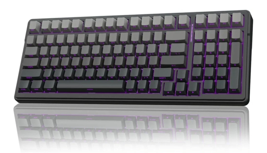 Aula F99Pro Black + Gradient Grey Mechanical Keyboard Wireless