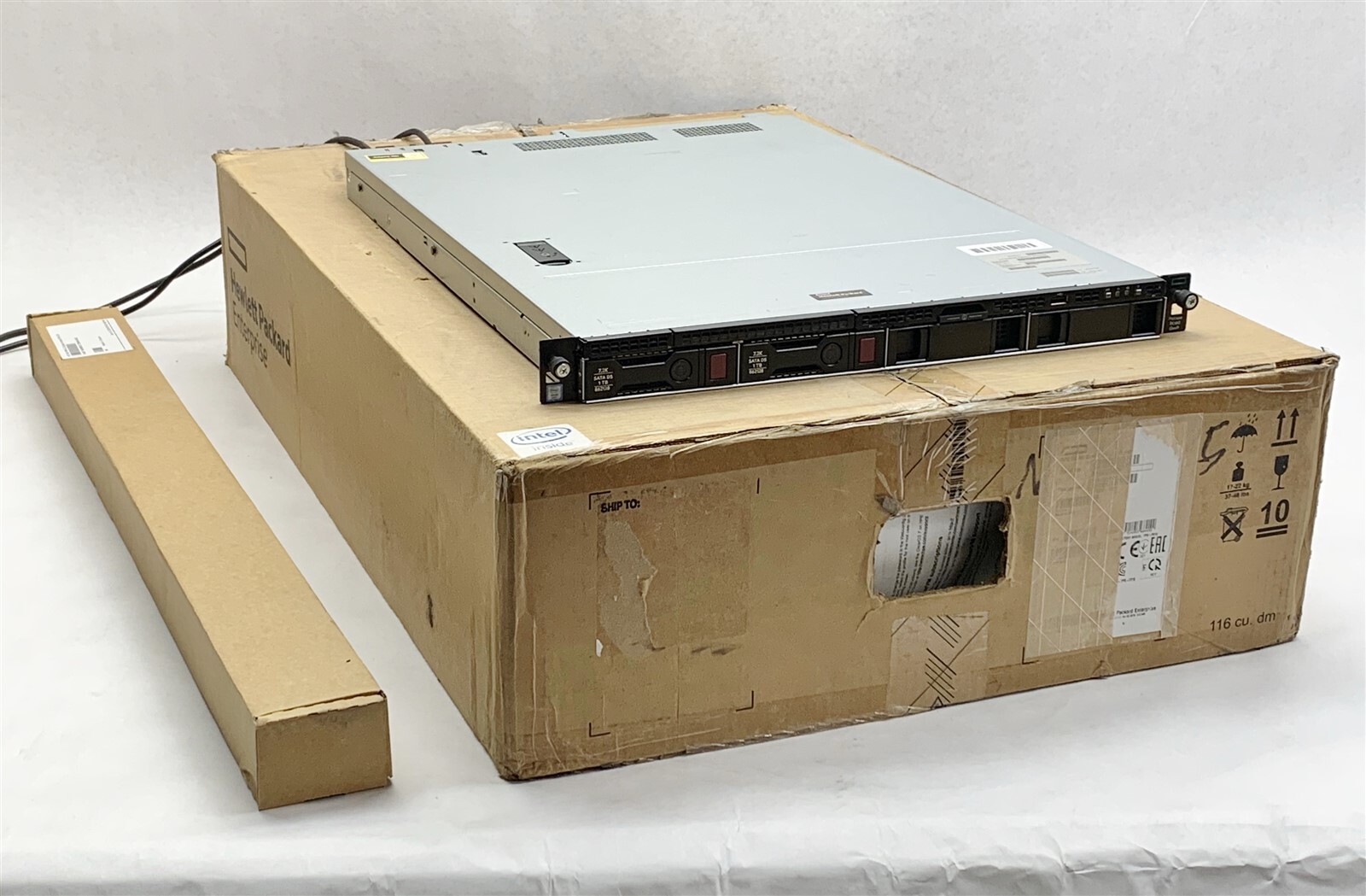 HP ProLiant DL160 Gen9 4LFF Server E5-2603v4 1.70GHz CPU 8GB RAM 2*1TB HDD B140i