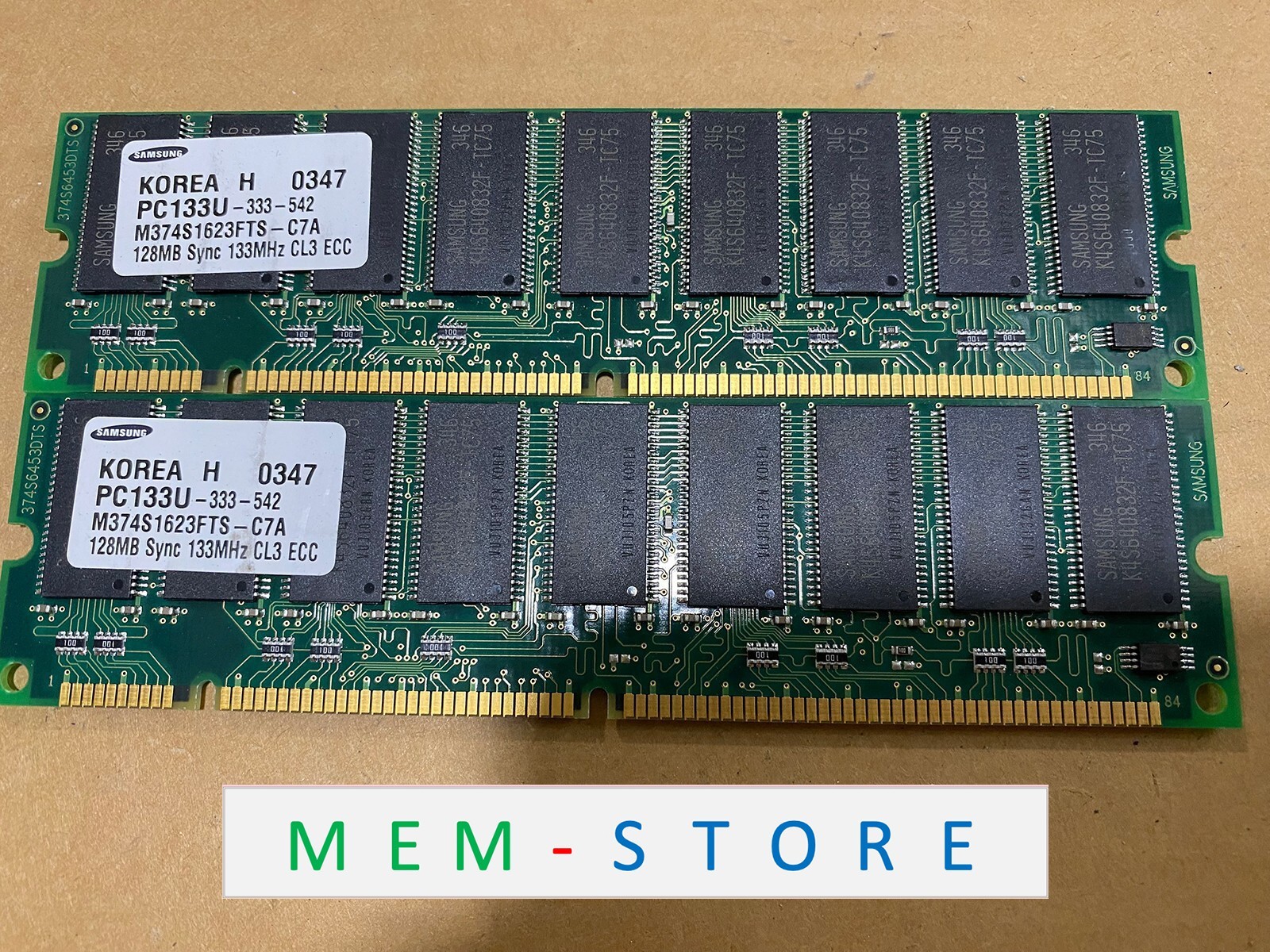 M374S1623FTS-C7A 256MB 2x128MB PC133 ECC UDIMM RAM HP Server tc2100 Celeron/PIII