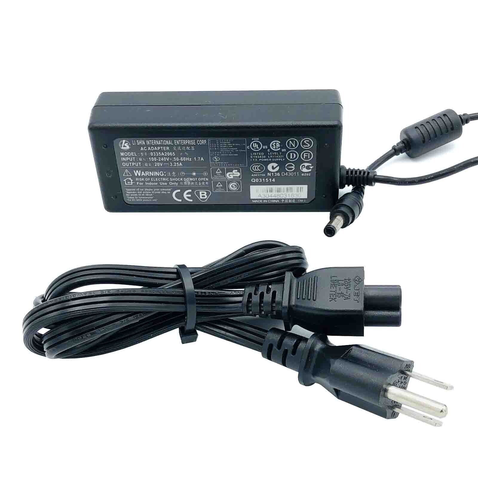 GENUINE Li Shin AC Adapter 20V For MSI Optix G27C4 G27C4W G242PM Gaming Monitor