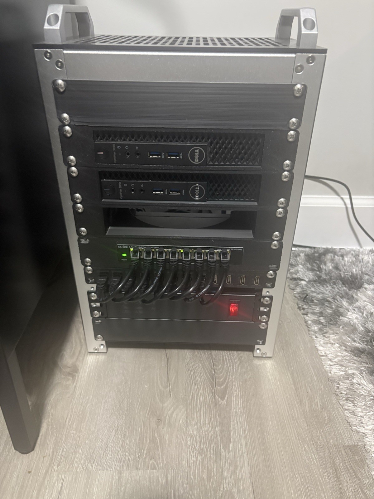 Complete 10-inch Homelab rack Setup