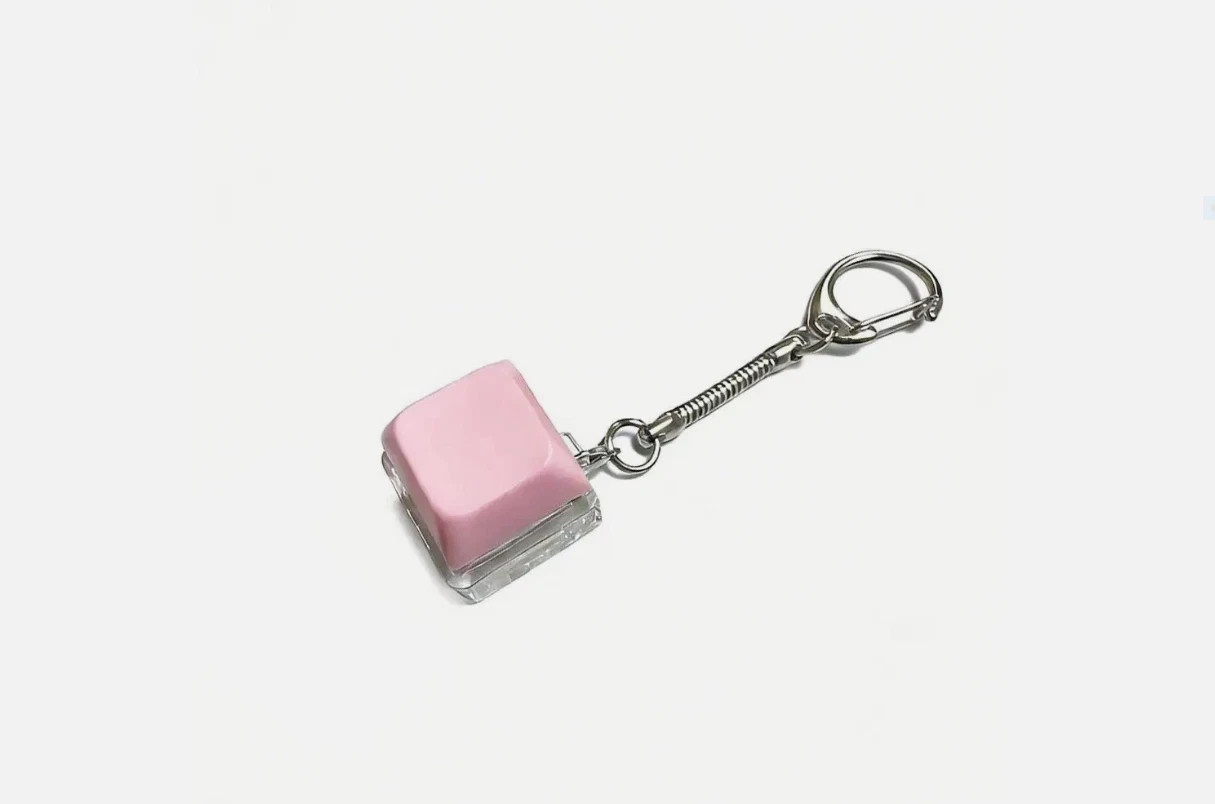 1/4/5/9 Button Keyboard Fidget Clicker Mechanical Keyboard Fidget Keychain