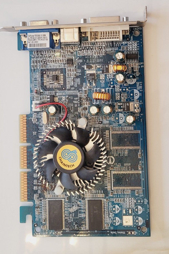GeForce FX5200 D128M Chaintech  Video Graphics Card