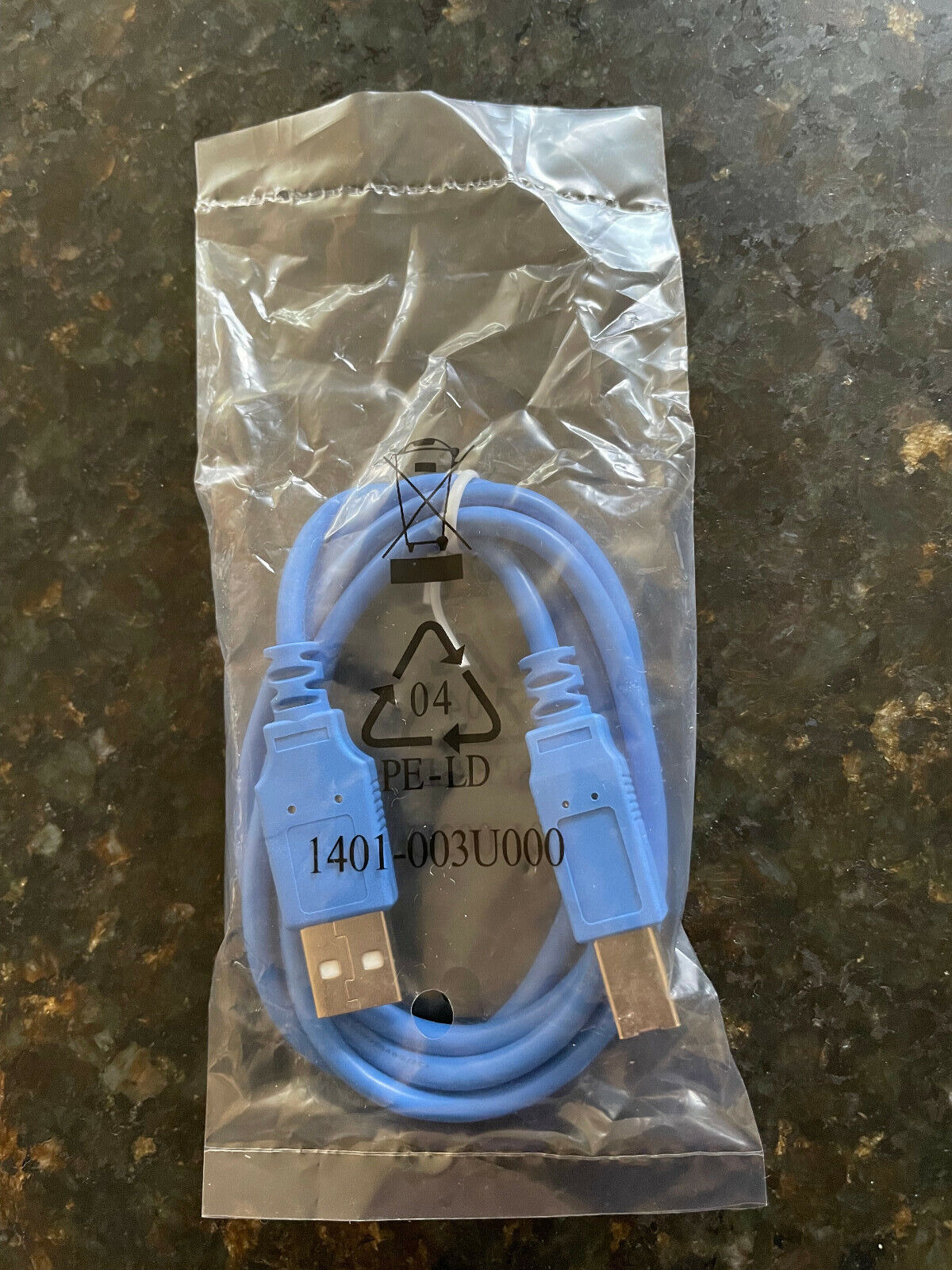 Cable - COPARTNER 1401-003U000 New in Package Blue PE-LD Approximately 3 Feet