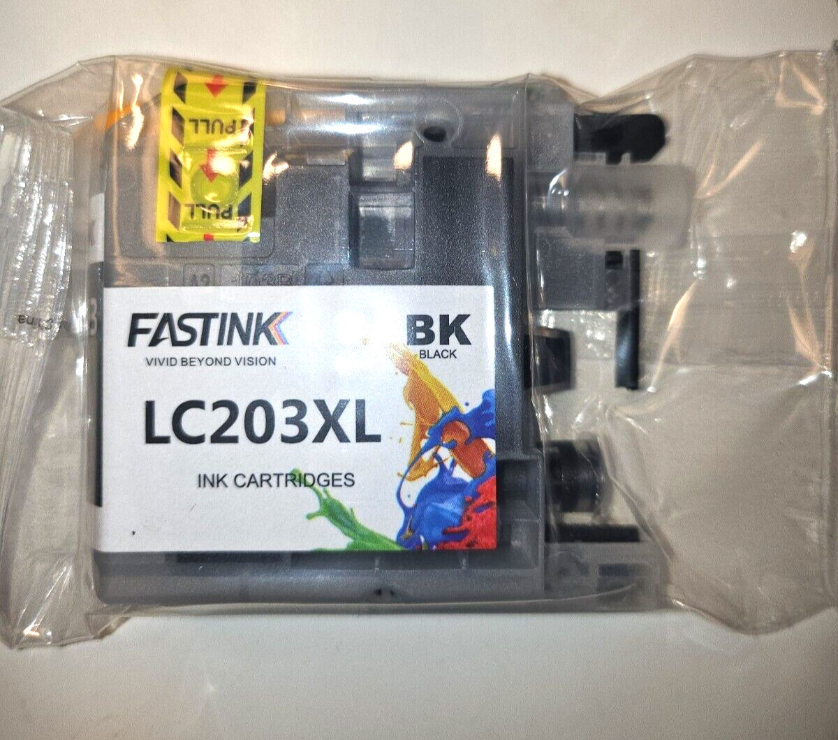 Fastink LC203 XLBlack Ink Cartridge, High Yield (LC203BK XL) New/Sealed No Box
