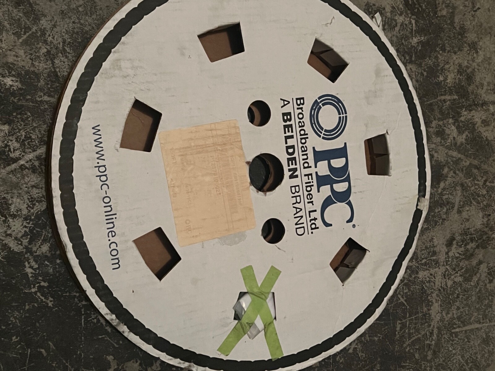 PPC QP-093-PB-BC5-BLK-SC5-150Ft  Miniflex Optical Fiber QuikPush Cable.