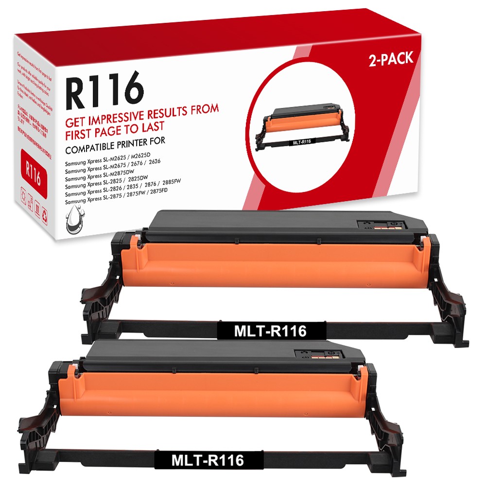 2PK MLT-R116 MLT R116 Drum Unit MLTR116 Use for Samsung SL-M2625 2625D 2825WN