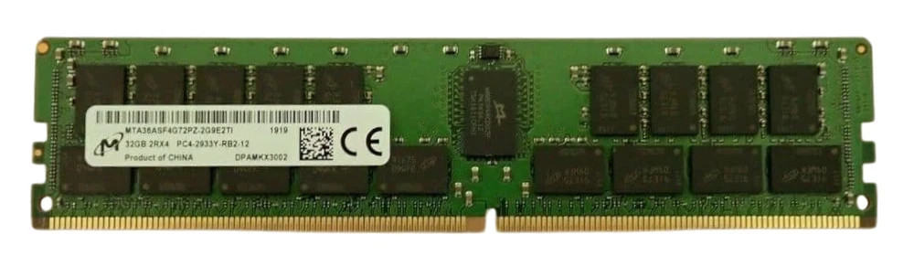 Micron 32GB 2RX4 DDR4-2933 PC4-2933Y ECC Memory MTA36ASF4G72PZ-2G9E2TI