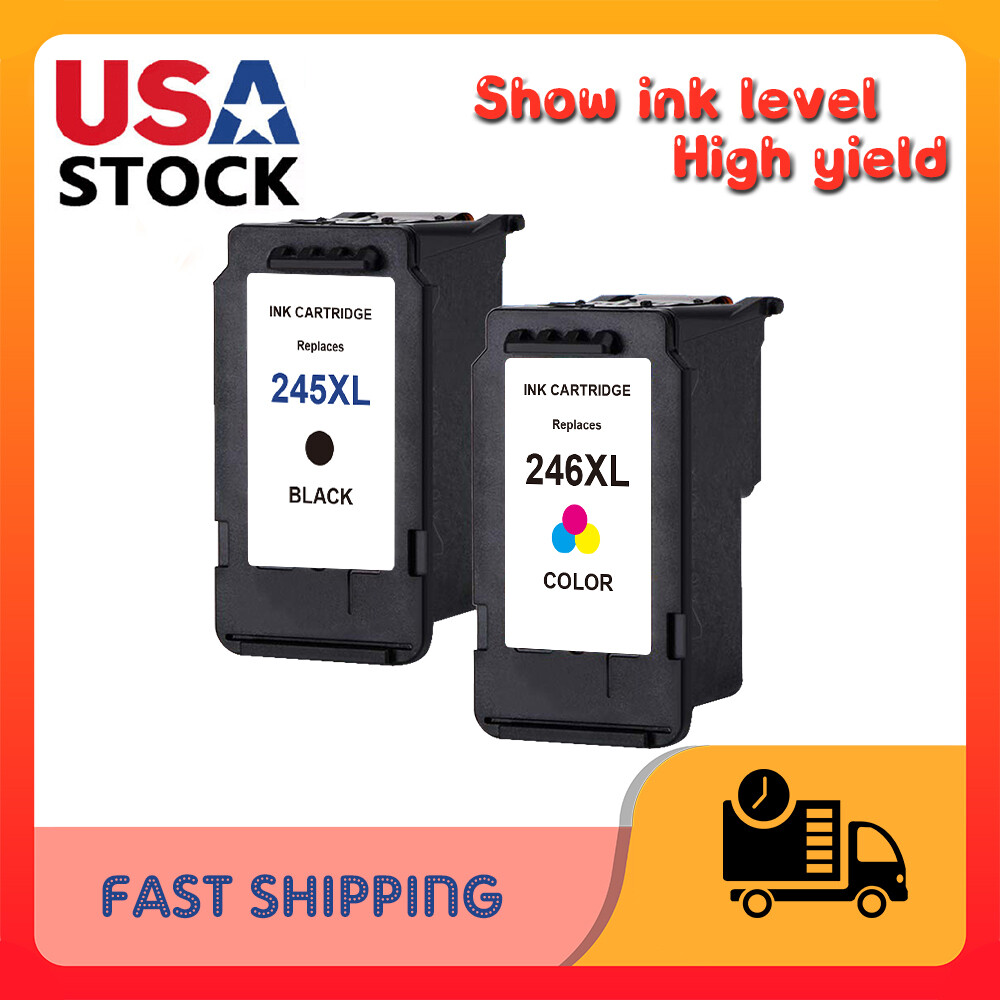 PG-245 XL & CL 246XL Ink Cartridge for Canon Pixma TR4520 TS3122 MG2525 MG2522