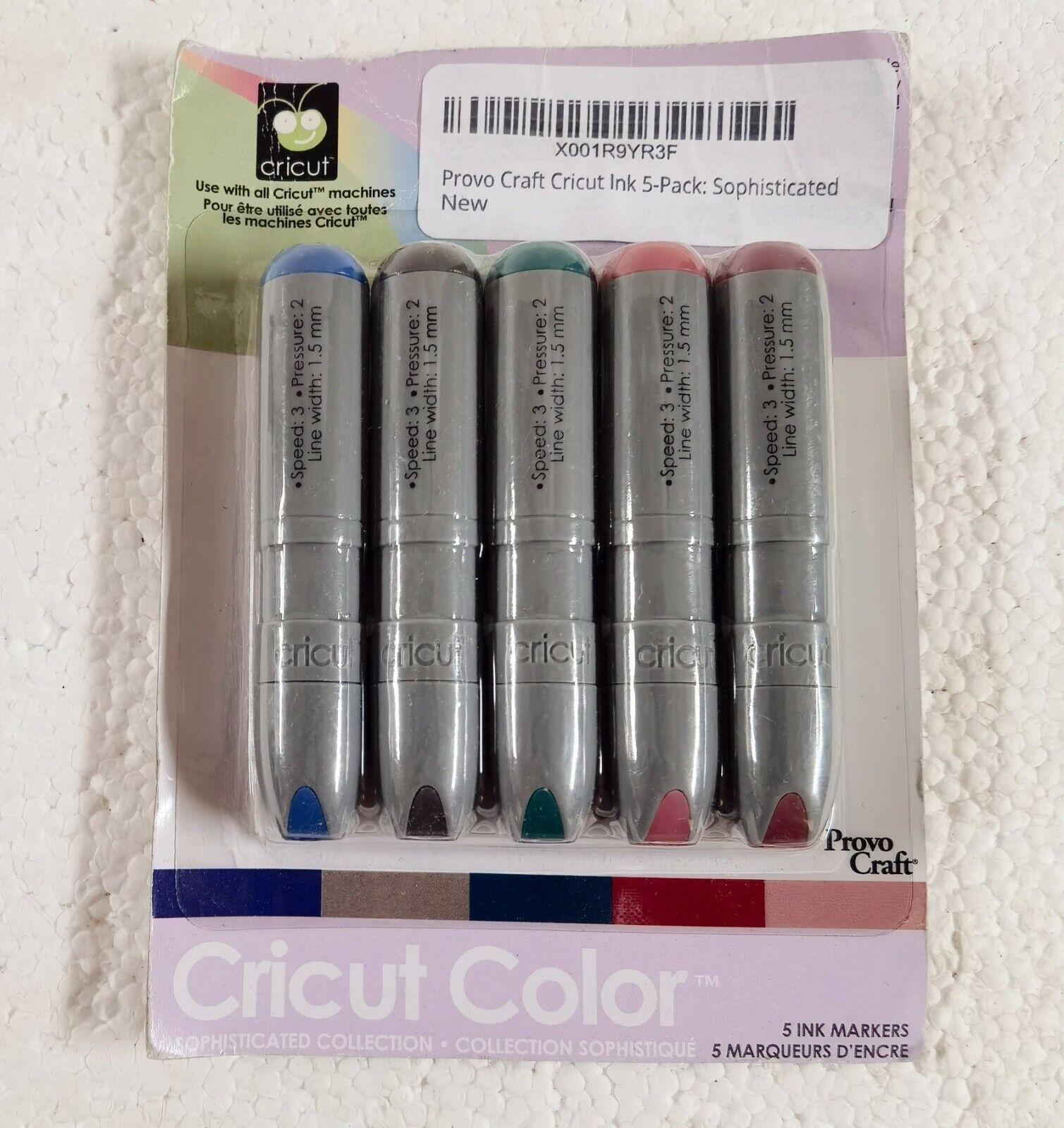 Provo Craft Cricut Ink 5-Pack: Sophisticated