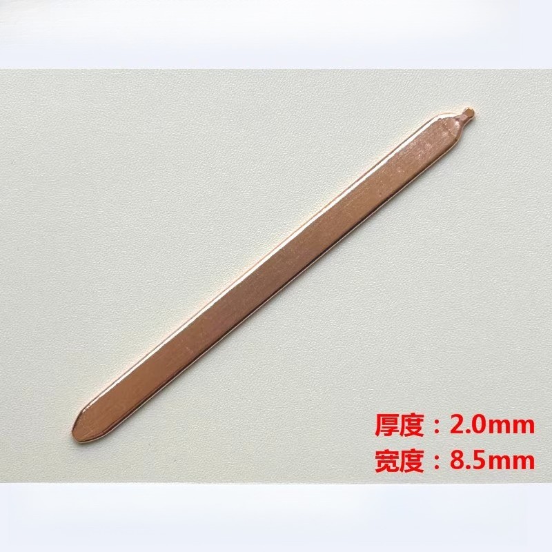 for Cooling Laptop CPU GPU Heatsink 2*8.5mm length50-350mm Copper Flat Heat Pipe