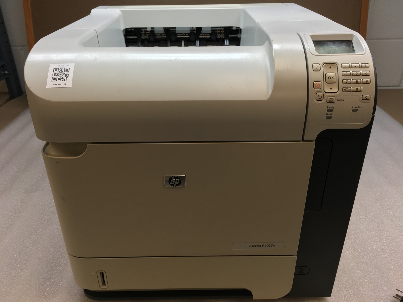 HP LaserJet P4015N Workgroup Laser Printer Toner Included And 238k Page Count