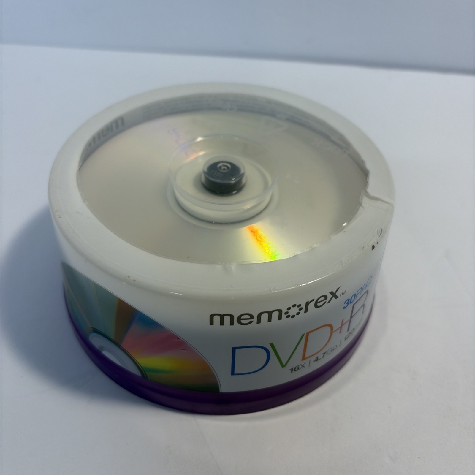 Memorex by Imation Recordable DVD+R - 16x 4.7GB - 30 Pack / Spindle 30 Discs NEW