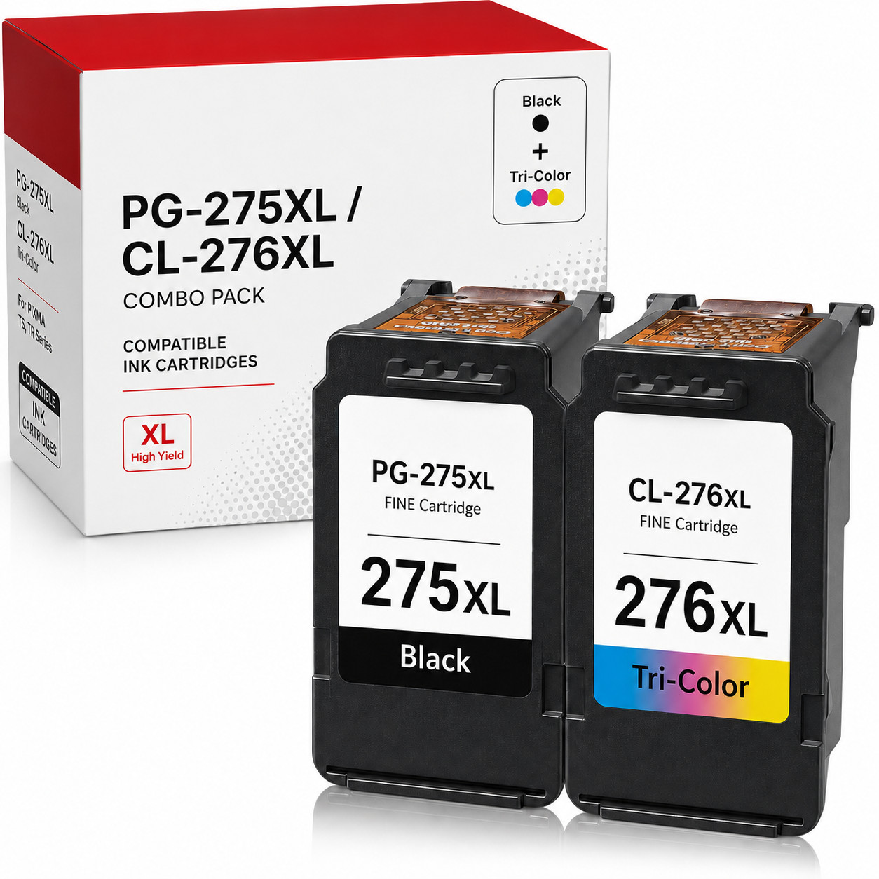 275XL 276XL Ink Cartridge Combo Compatible for Canon PIXMA TS3522 TR4720