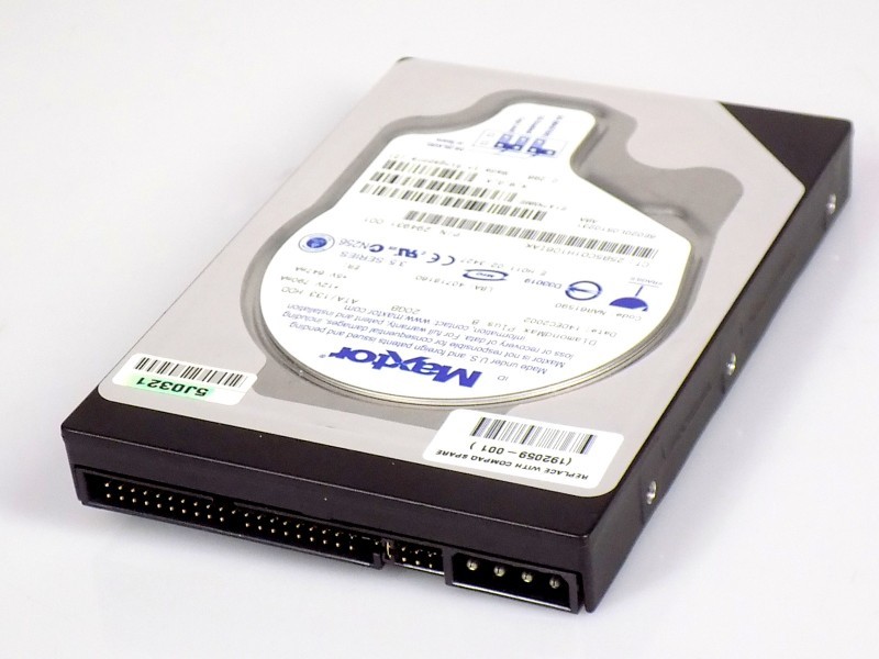 20GB HP 294931-001 Maxtor DiamondMax Plus 8 IDE ATA-133 3.5 inch 7200rpm HDD