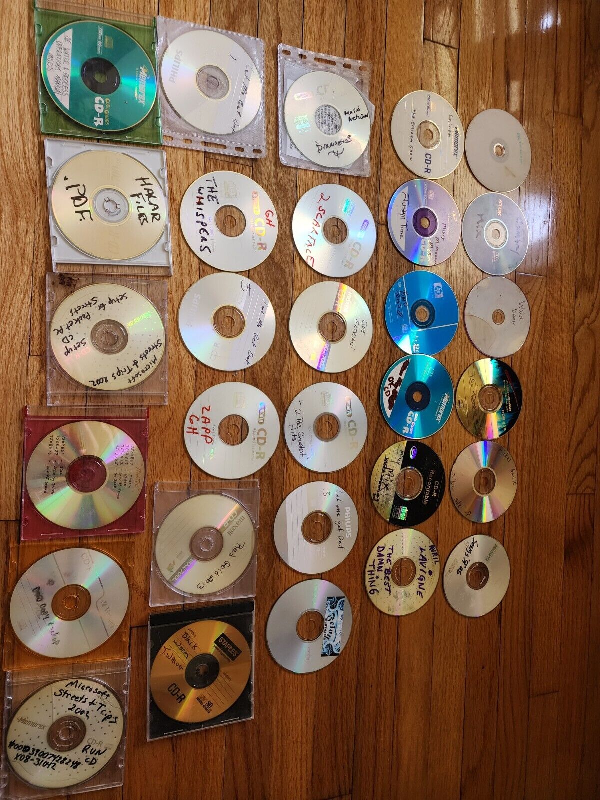 Lot of 38 CD-R discs