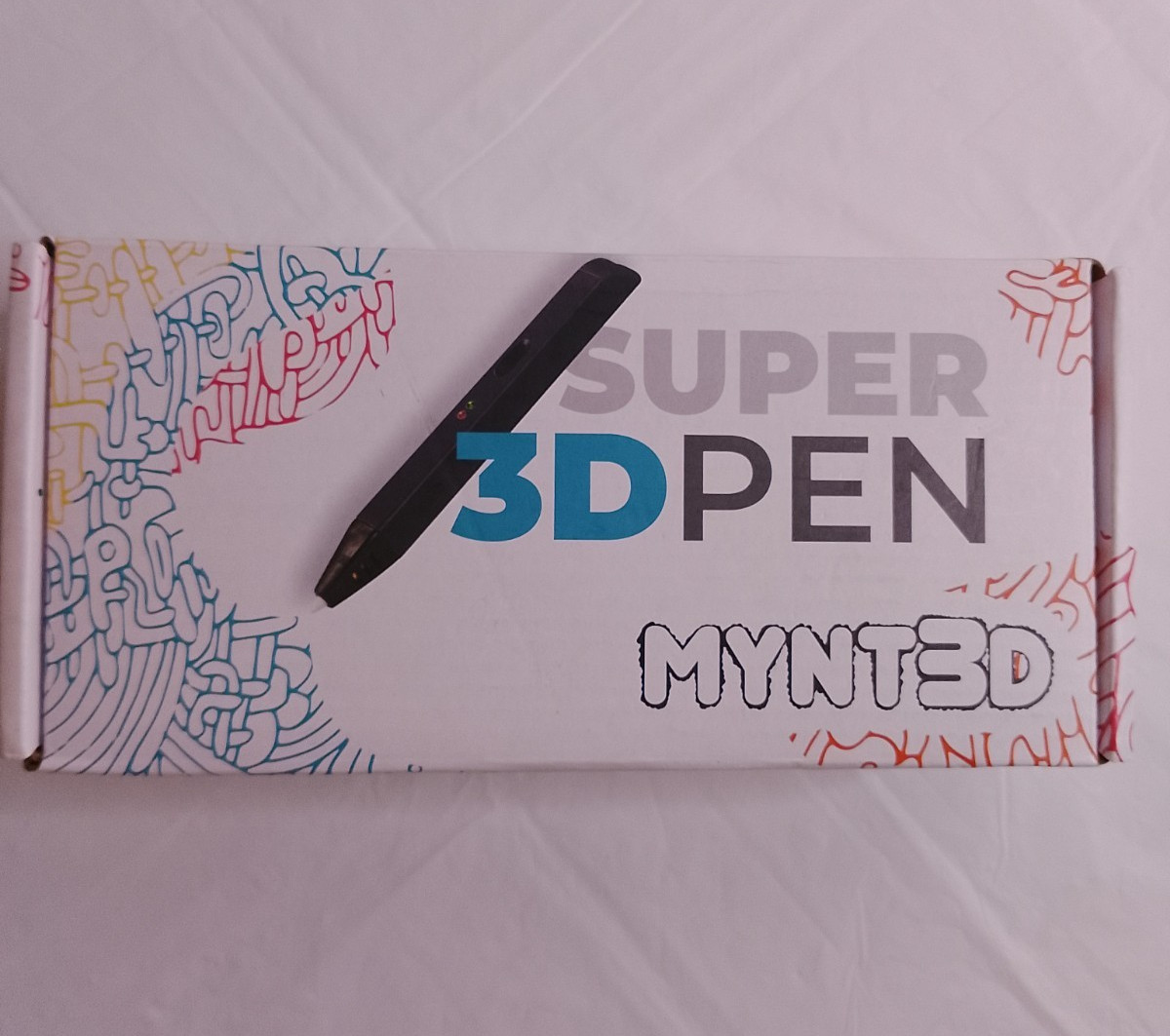 MYNT3D Super 3D Pen 1.75mm ABS PLA Compatible Drawing Printing Kit Open Box NOB