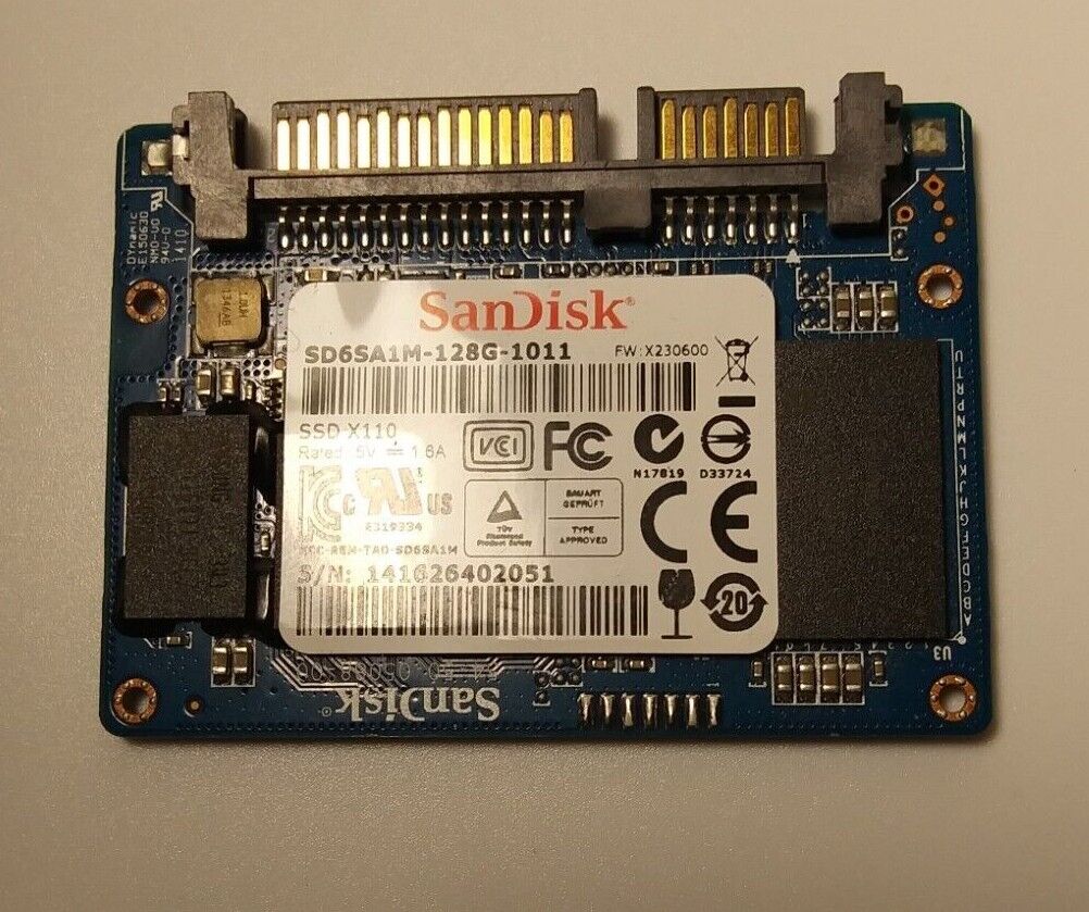 SanDisk 128GB Half Slim SATA III 6Gbps Solid State Drive SD6SA1M-128G-1011