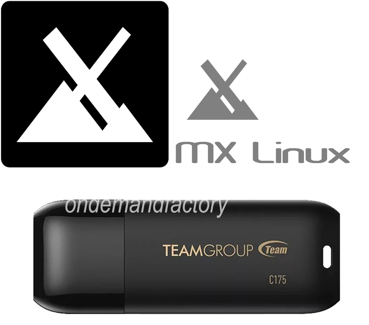 MX Linux 23.2 64 Bit Live & Install 32 Gb Fast USB 3.2 4 Total Operating Systems