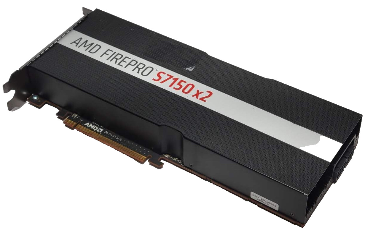 AMD FirePro S7150x2 16GB GDDR5 Server Accelerator GPU Graphics Card