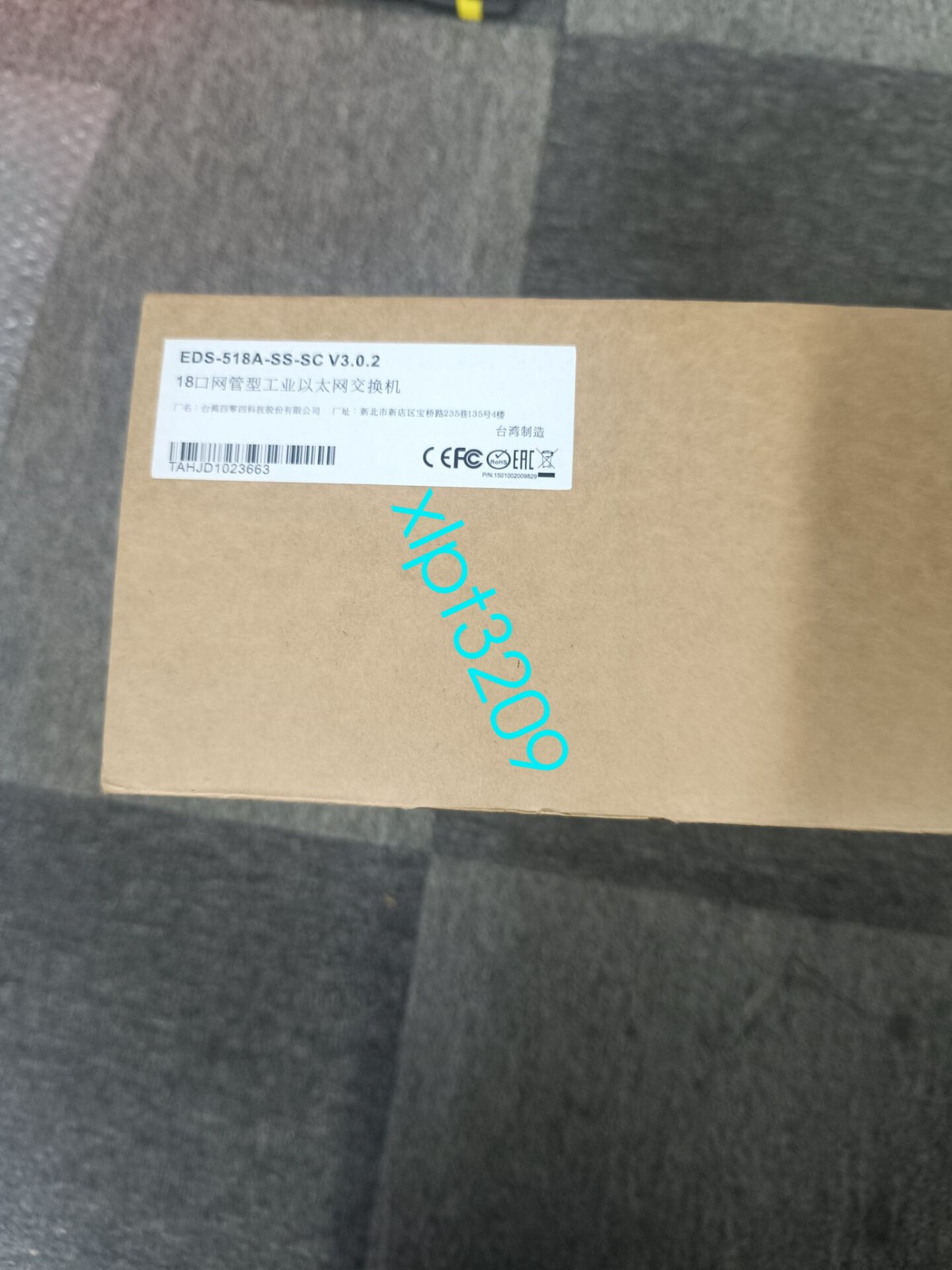 1PCS  EDS-518A-SS-SC MOXA Switch Brand New Fast shipping