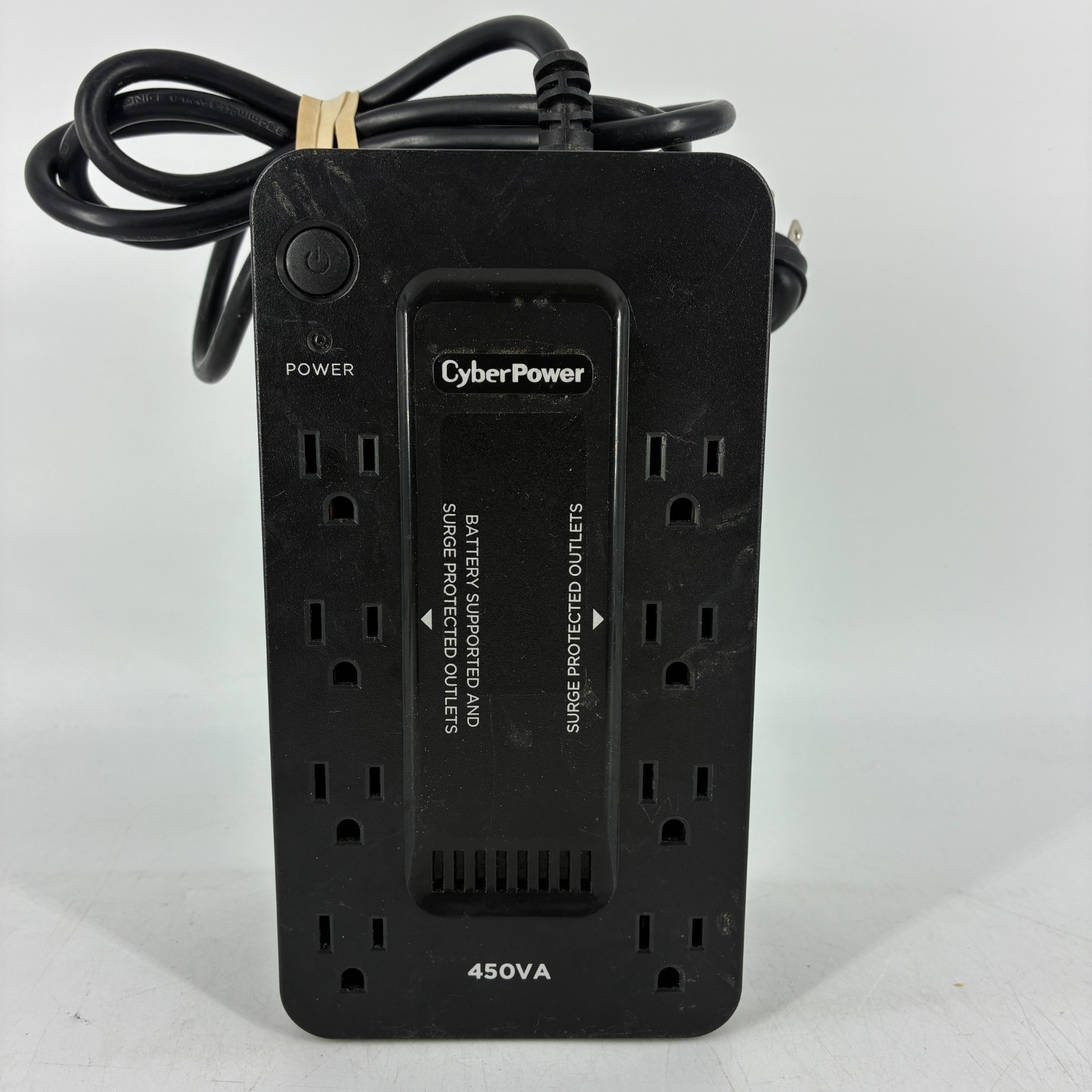 CyberPower SE450G1 Battery Back-Up System and Surge Protector NEEDS NEW BATTERY