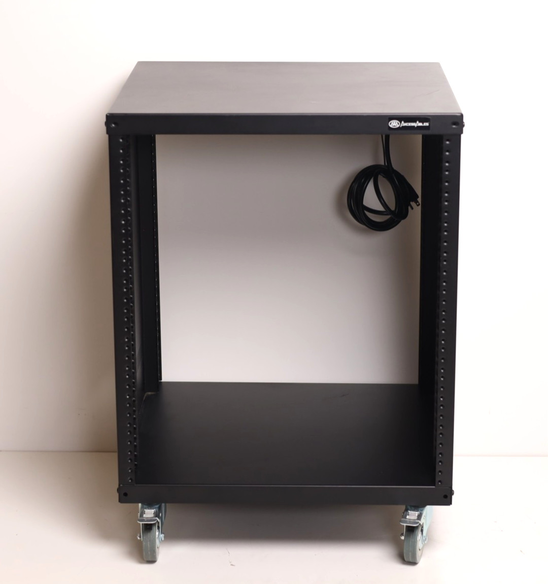 AxcessAbles 12U AV Equipment Rack 19 Inch Steel Open Frame + Free PDU w976
