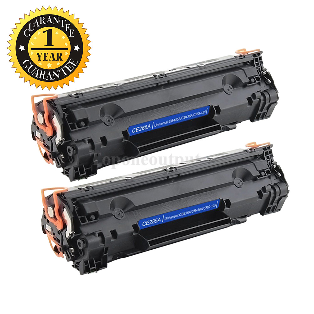 2PK Toner Cartridge for HP CE285A 85A LaserJet Pro P1102 P1102w M1212nf M1217nfw