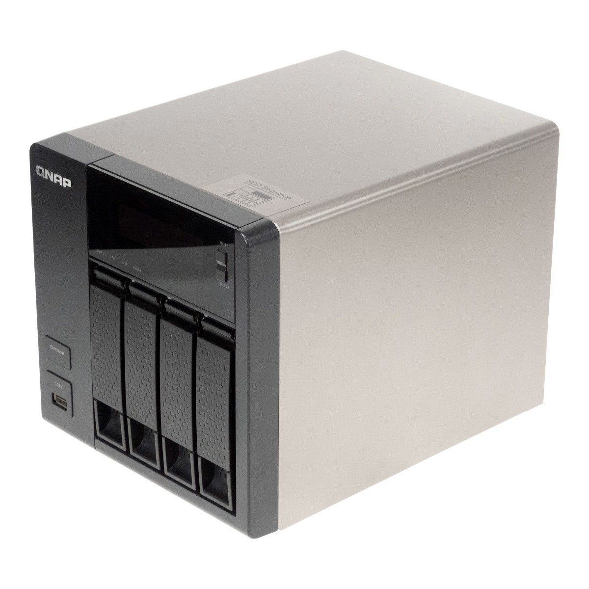 NAS QNAP TS-419P II 0GB Marvell ARM 2.0GHz 512MB DDR3