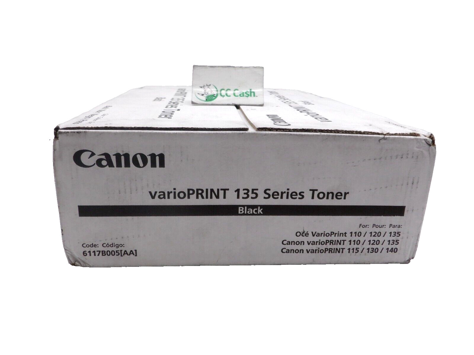 Genuine Canon varioPRINT 135 Series Toner Black 6117B005[AA] 