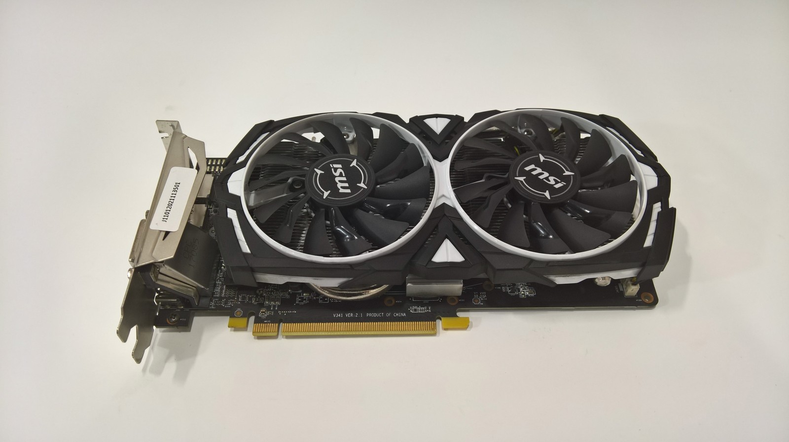 MSI AMD Radeon RX 470 Armor OC 4 GB GDDR5 PCI Express x16 Video Card