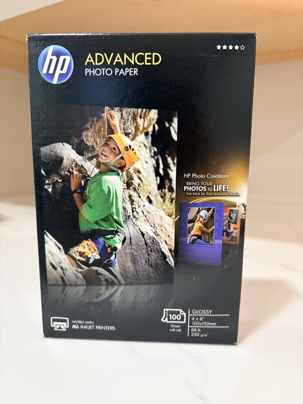 HP Glossy Advanced Photo Paper for Inkjet - 50 Sheets (Q7853A)