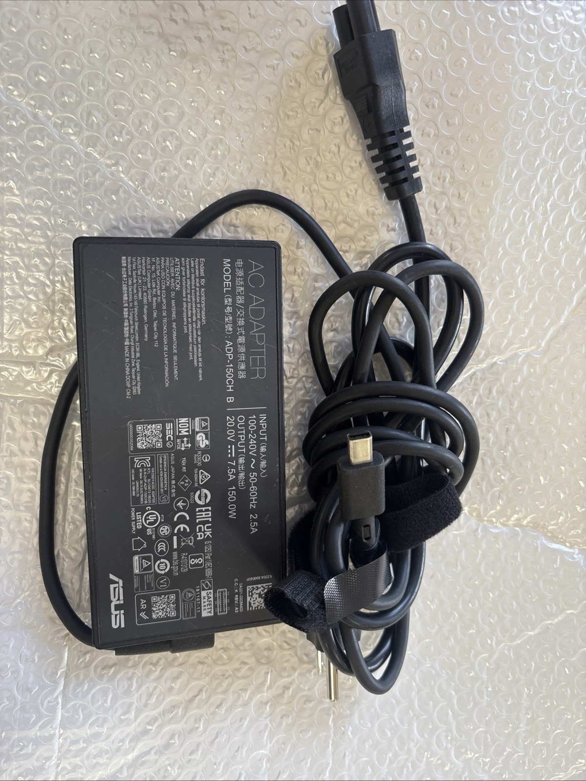 20V 9A 150W ADP-180TB K For ASUS ROG Zephyrus G14 GA403UV-QS020W AC Adapter