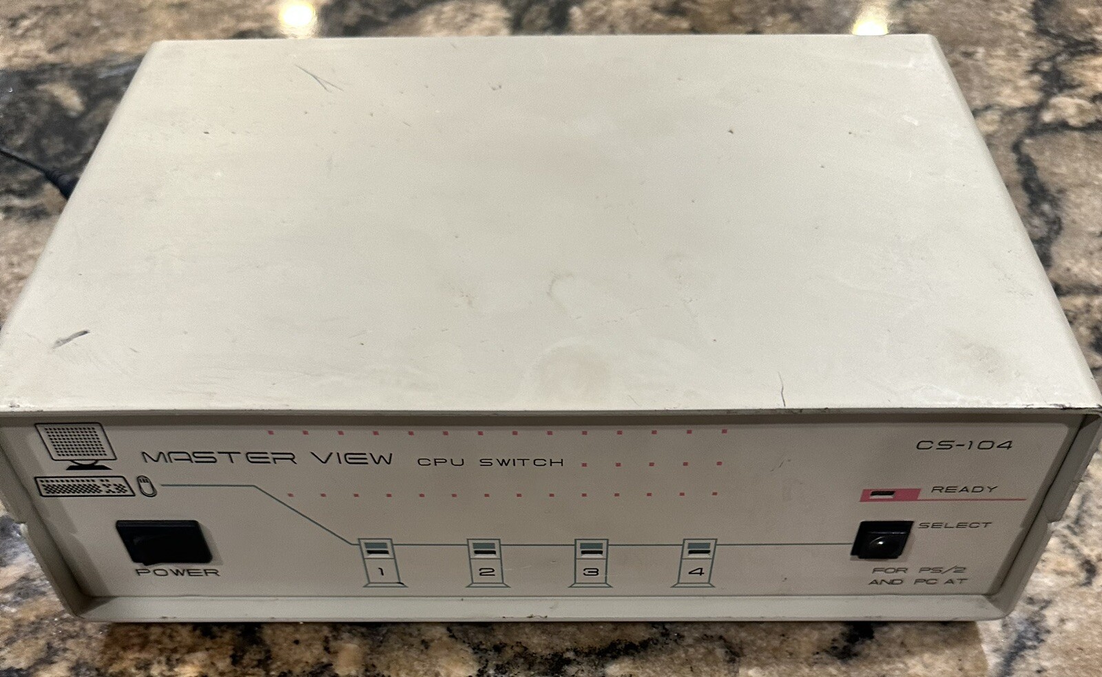 Master View CPU Switch  CS-104