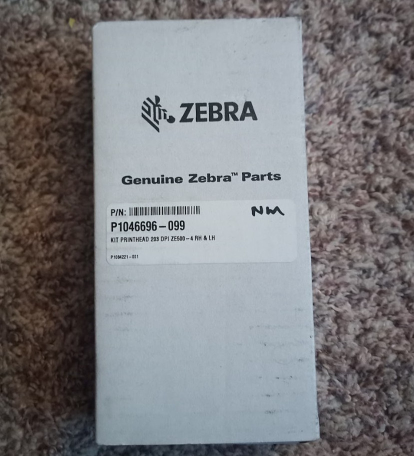 NEW Genuine Zebra P1046696-099 Printhead Kit for ZE500 Printer