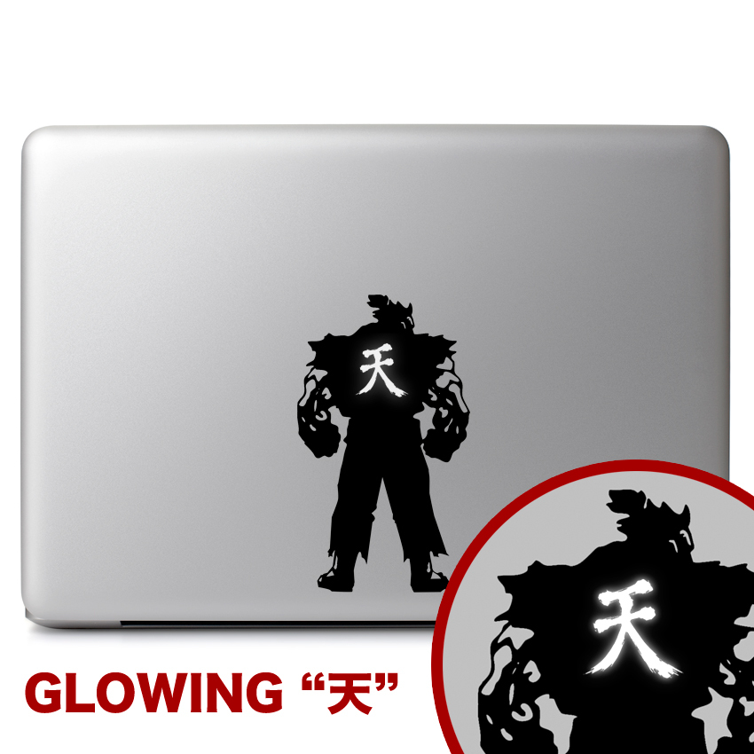Capcom Street Fighter Akuma for Macbook Air/Pro Laptop Car Vinyl Decal Sticker