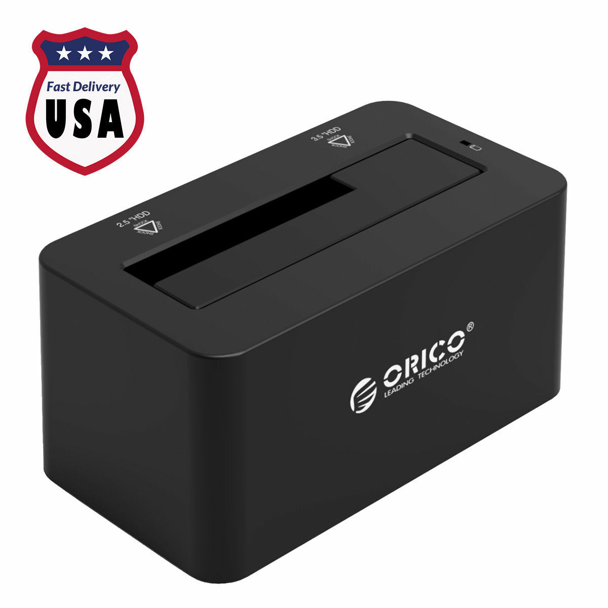 Original ORICO  2.5"/3.5" USB 3.0 SATA Hard Drive Docking Station HDD Enclosure