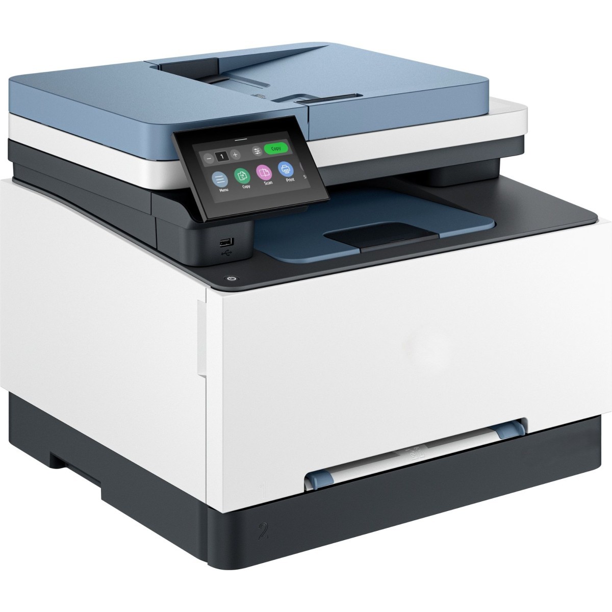 HP Color LaserJet Pro 3302fdn Multifunction Color Laser Printer Scanner ADF