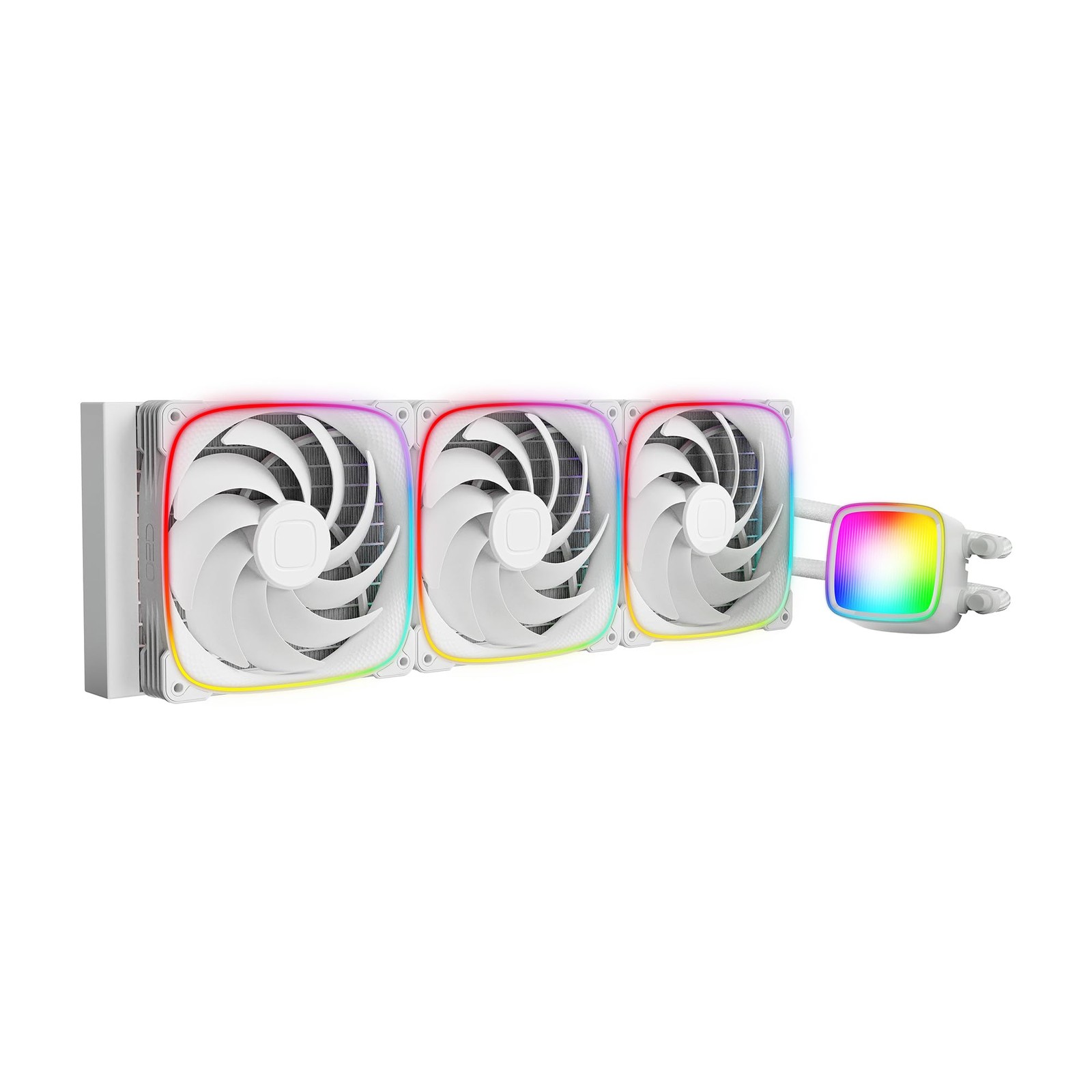 Geometric Future Eskimo Pro  420mm AIO CPU Liquid Water Cooler RGB PWM Squama...