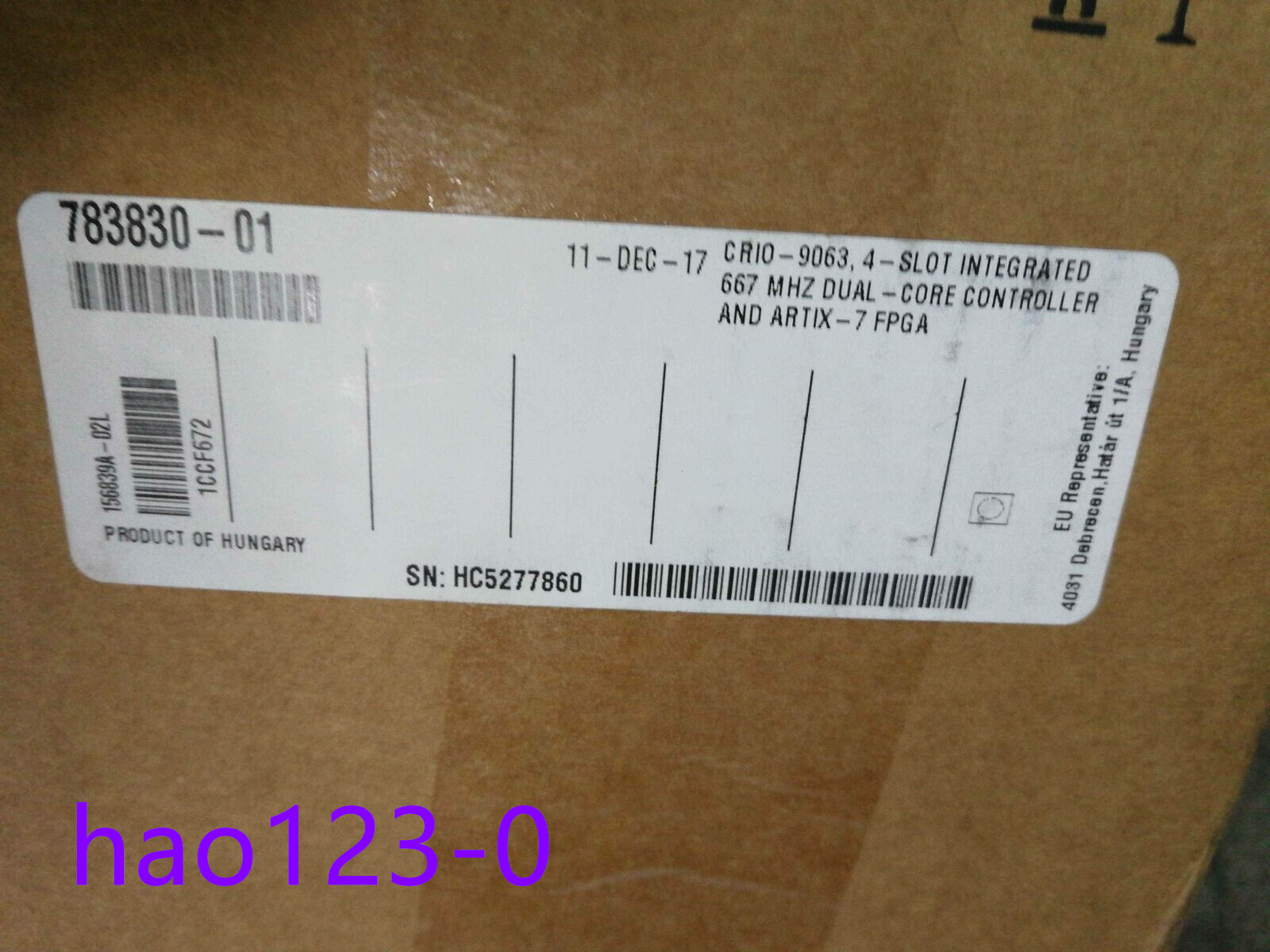 1PCS New NATIONAL INSTRUMENTS NI CRIO-9063 783830-01 Controller(DHL or FedEx)