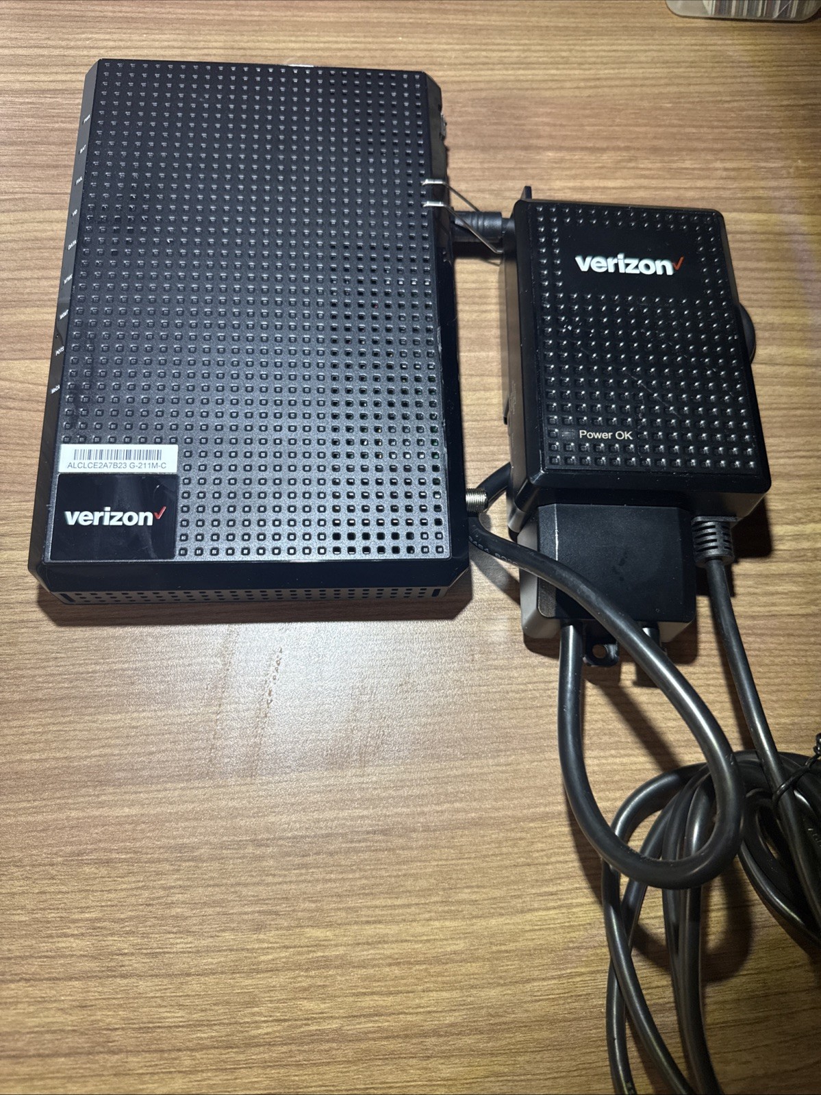 Verizon Fios Nokia G-211M-C ONT Fiber Optic Modem w/ Power Supply